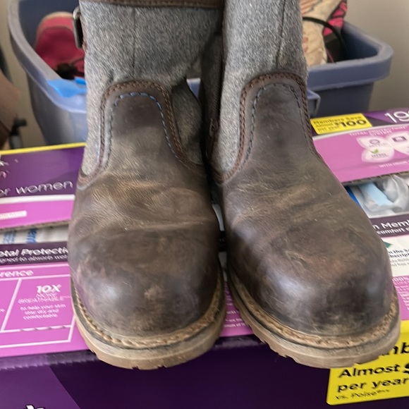 Women’s steel toe work boots zip up - Picture 7 of 7